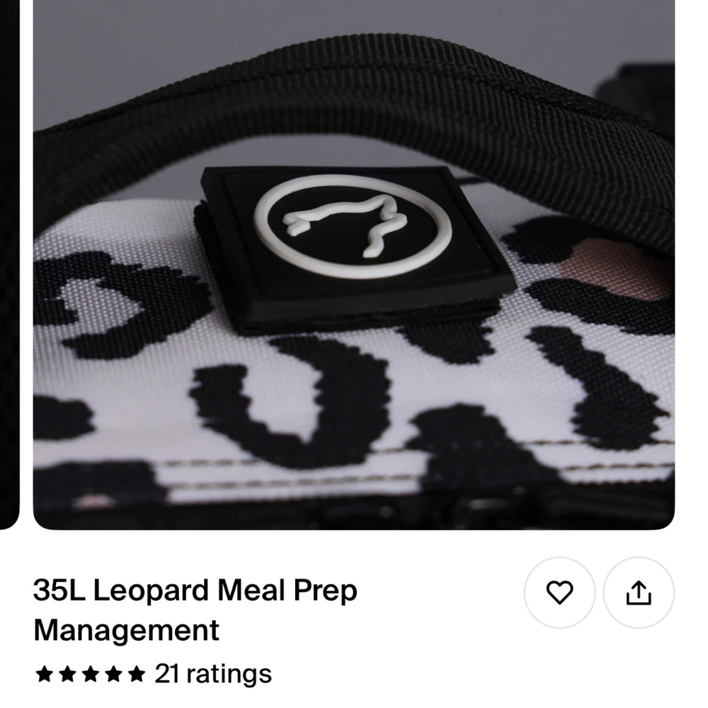 NEW WOLFPACK 35 L meal management